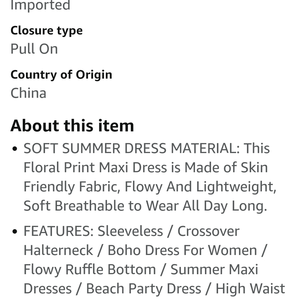 Grace Karin Floral Halter Maxi Dress - Multicolor - Picture 3 of 5